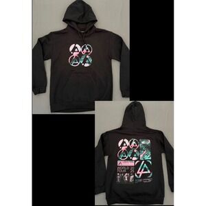 Linkin Park Hoodie Unisex Size Small Black From Zero World Tour 2025 Merch Quad